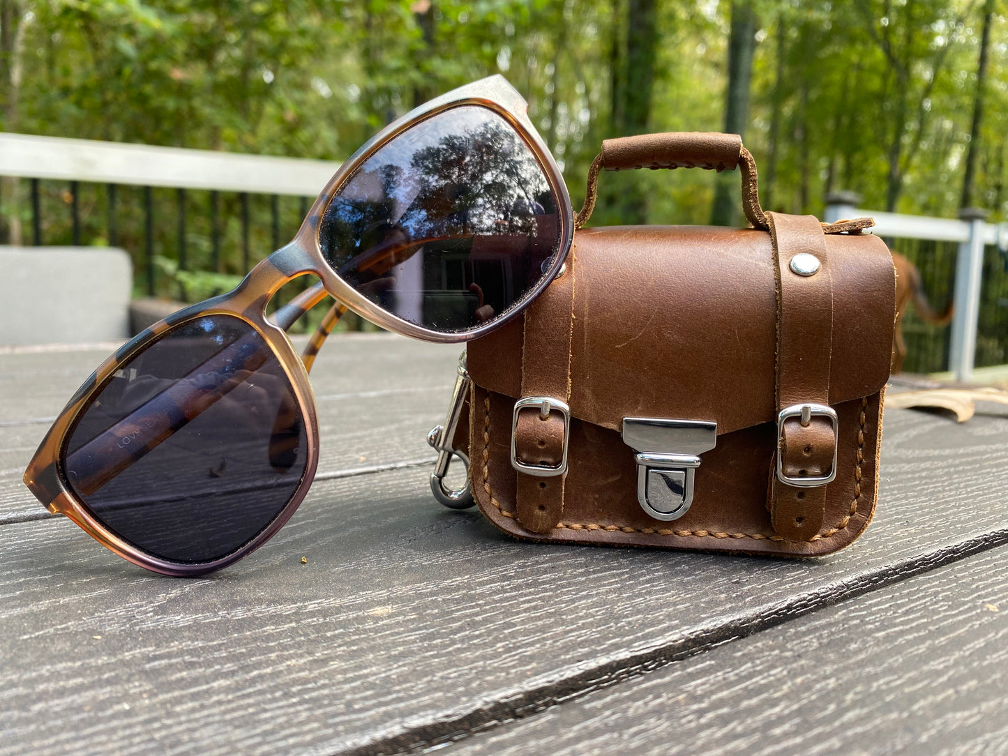 Multi-Functional Leather Bag